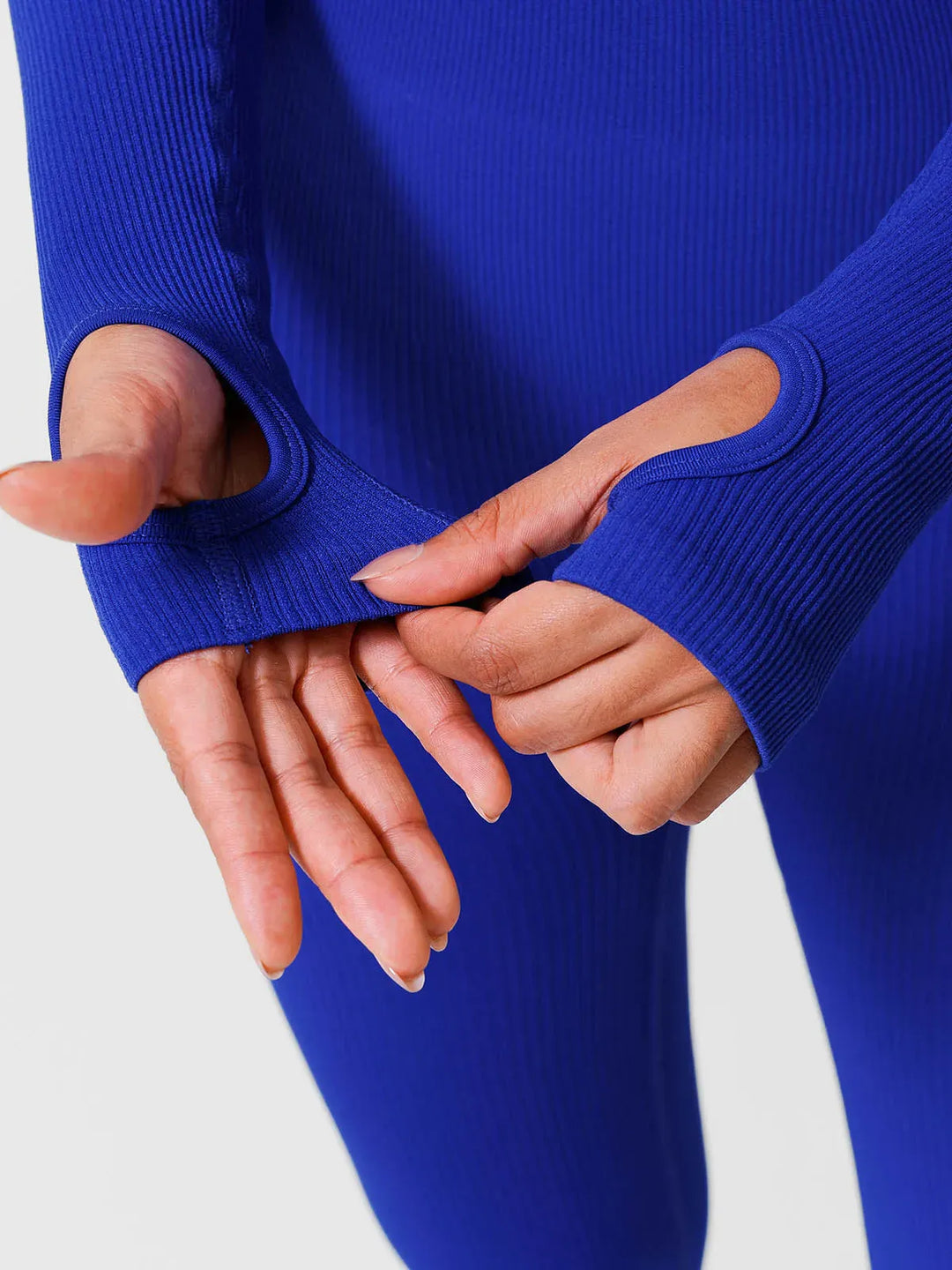 Shapewear Long Sleeve Thumb Hole Jumpsuit