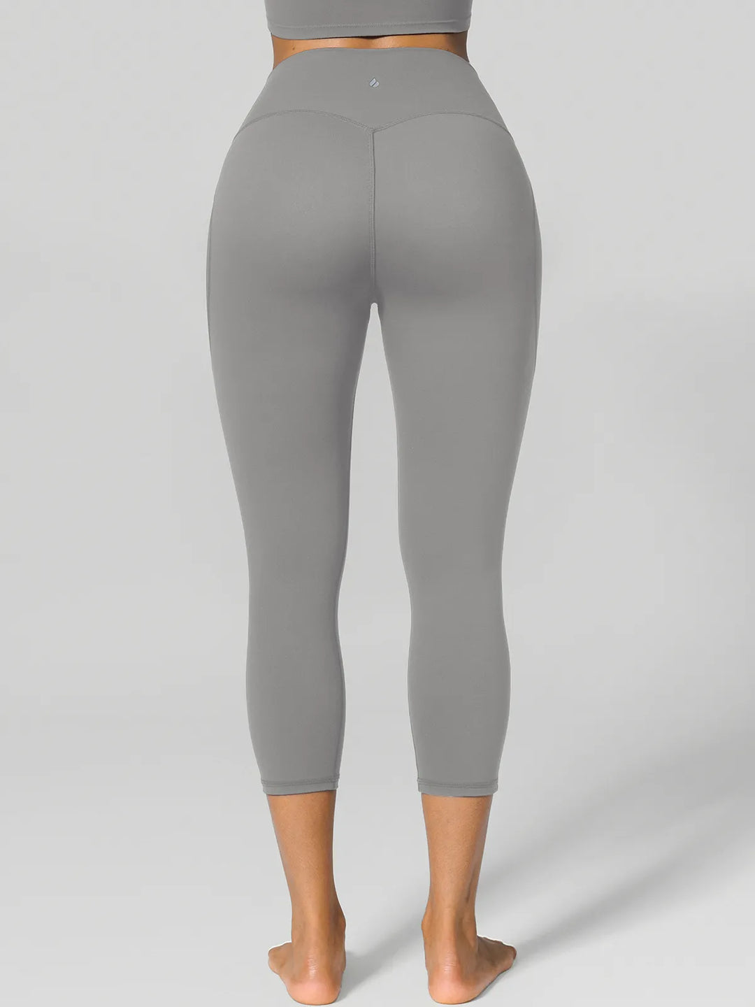Half Front Zipper Cropped Top Side Pockets Fleece Lined Leggings Set