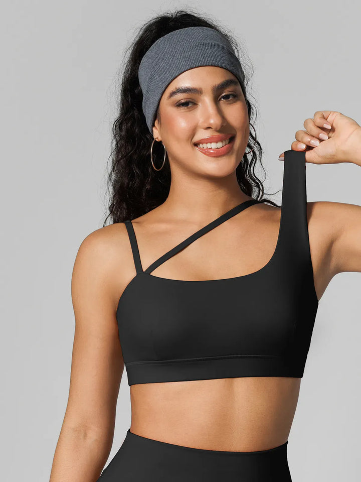 Seamless Dual Style Square Neckline Sports Bra