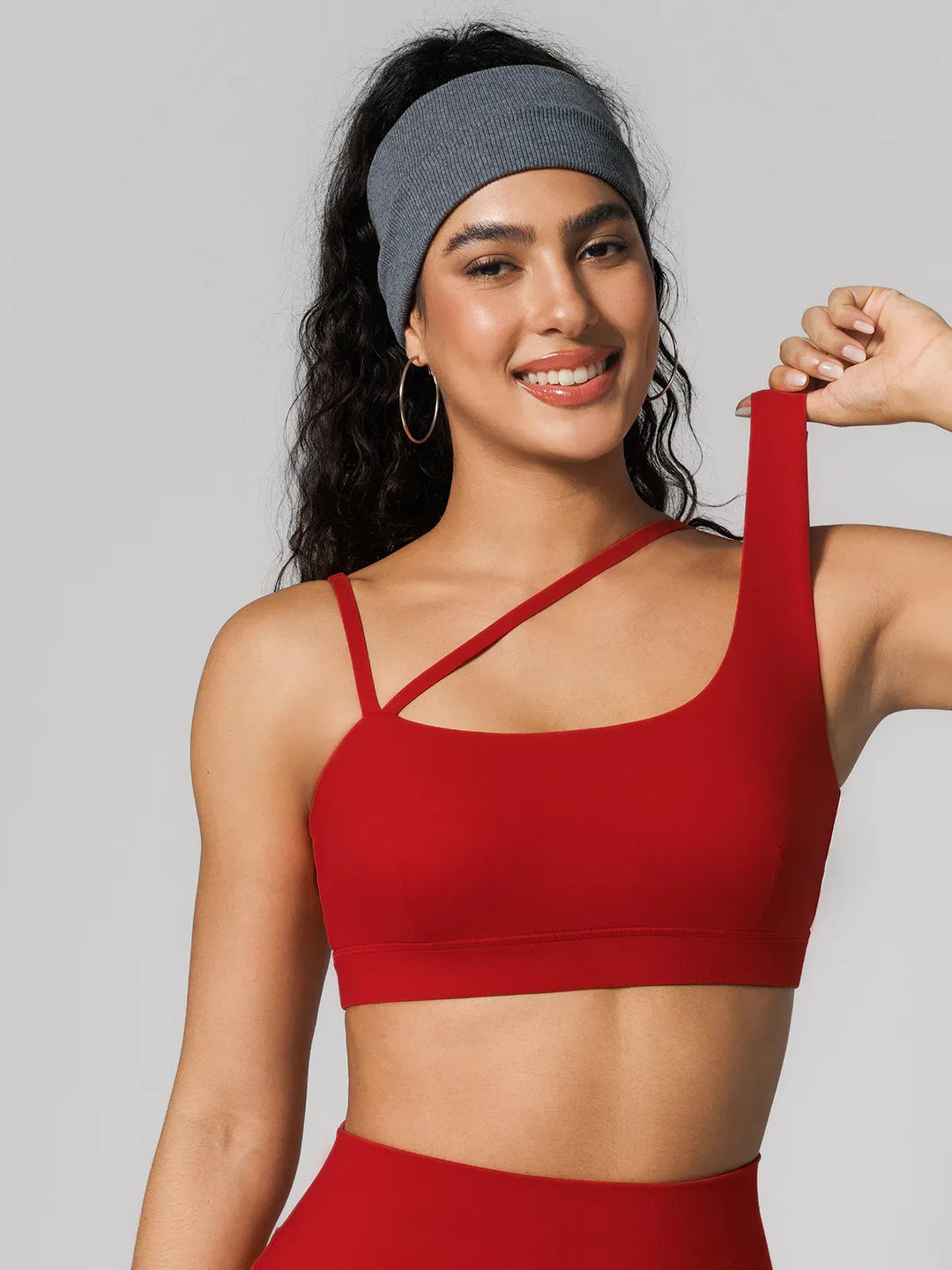 Seamless Dual Style Square Neckline Sports Bra
