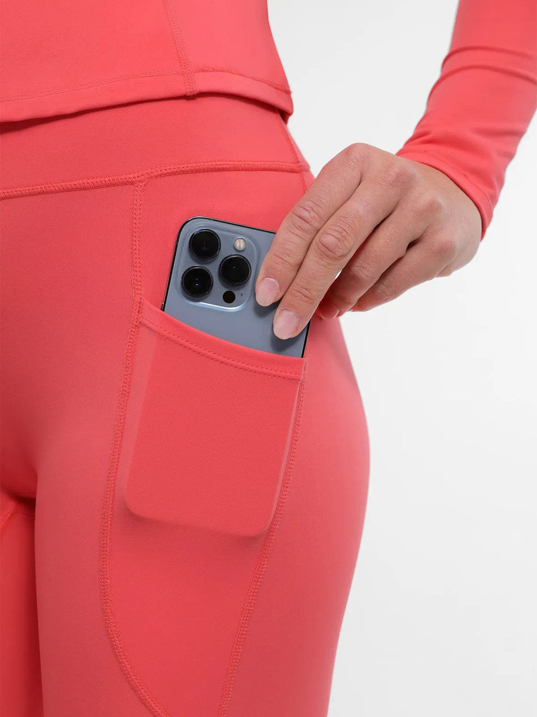 A model wearing a BRXL® BrxlZero™ High Rise Buttery Soft Yoga Leggings in