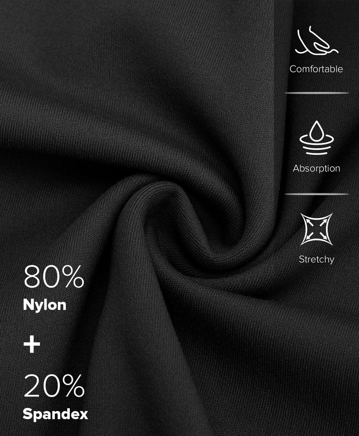 A model wearing a BRXL® Crossover Flared Yoga Pants in