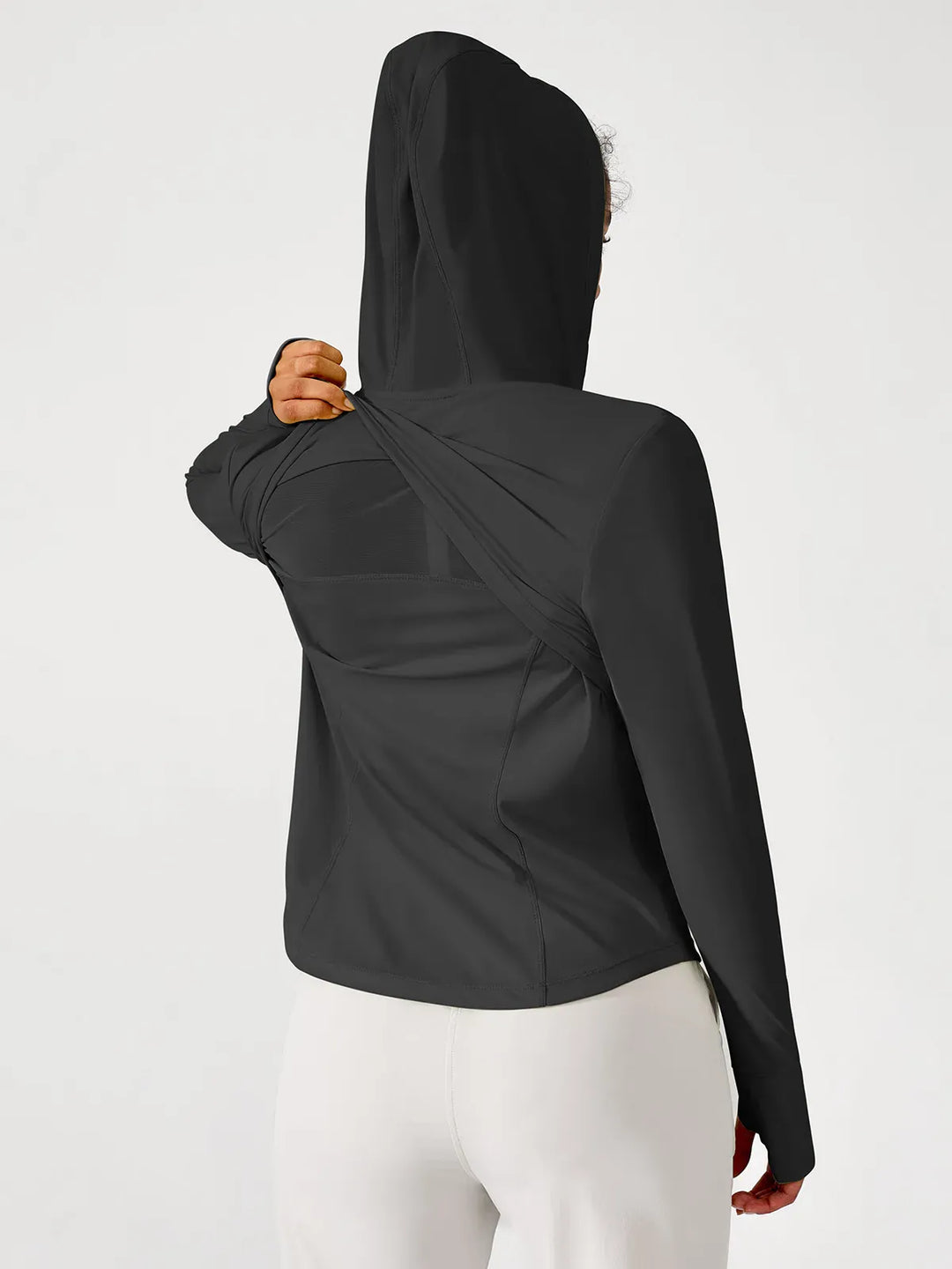 A model wearing a BRXL® Lightweight UV Protection Summer Jacket in