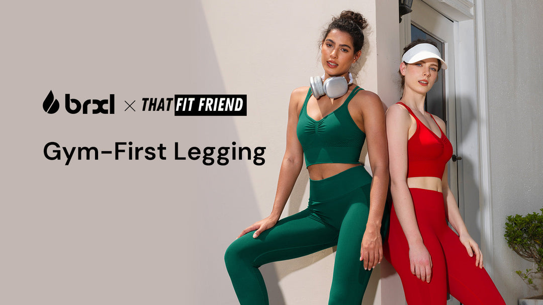 Brxl Seamless High Waisted Leggings: Medium Compression and Butt-Lifting Support