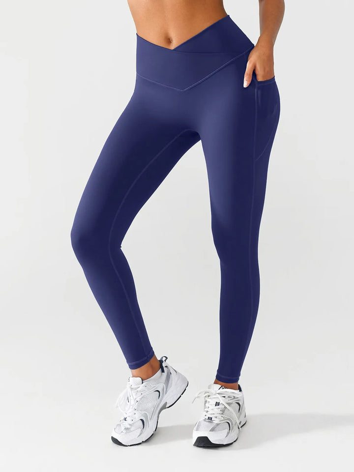 BRXL Crossover Waist Butt Scrunch Leggings