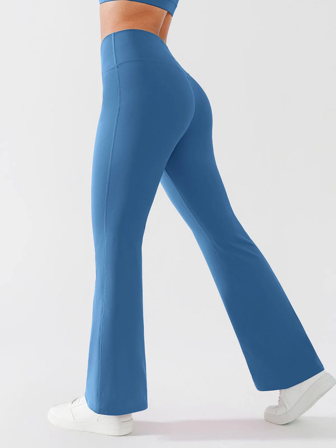 Crossover Flared Yoga Pants