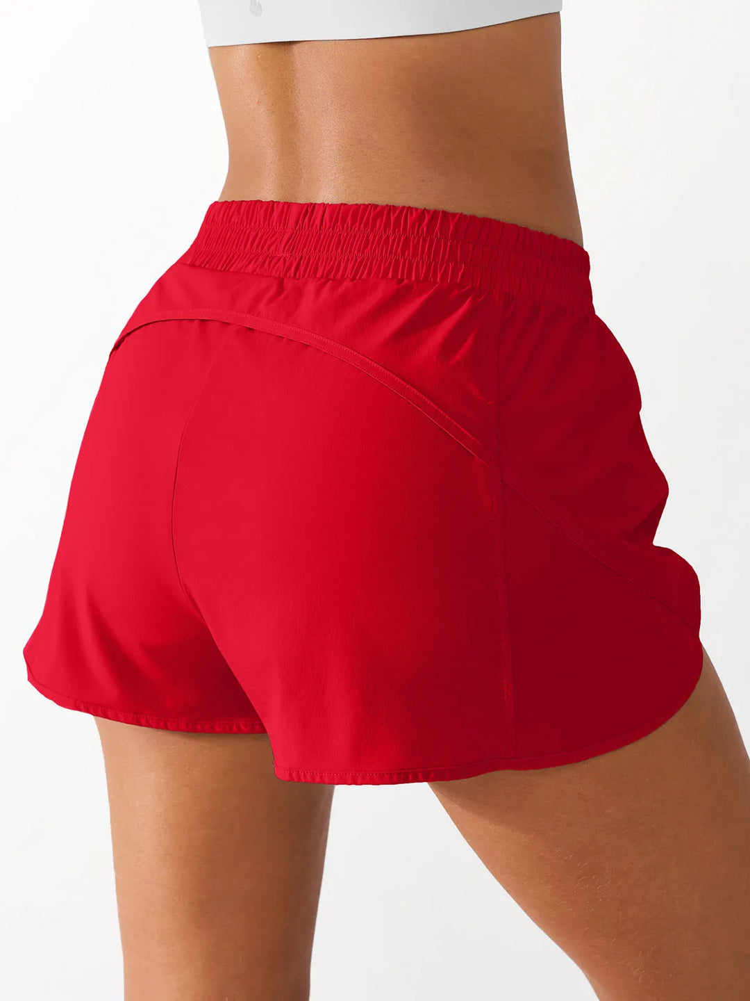 Running Shorts with Phone Pocket For Women