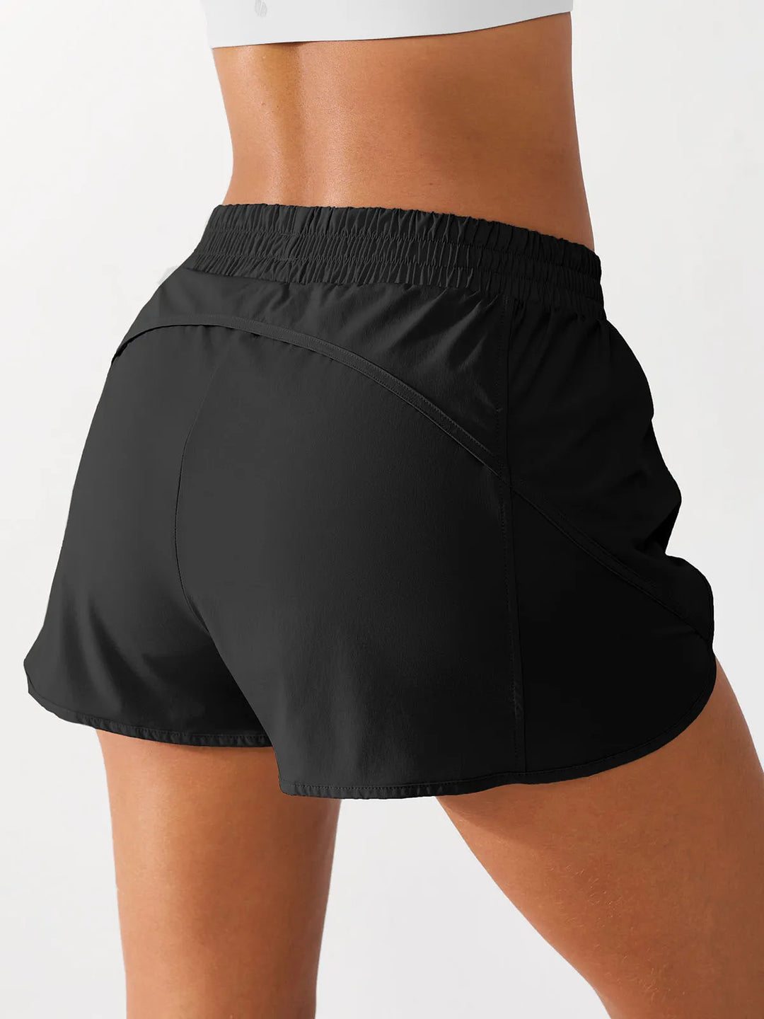 Running Shorts with Phone Pocket For Women