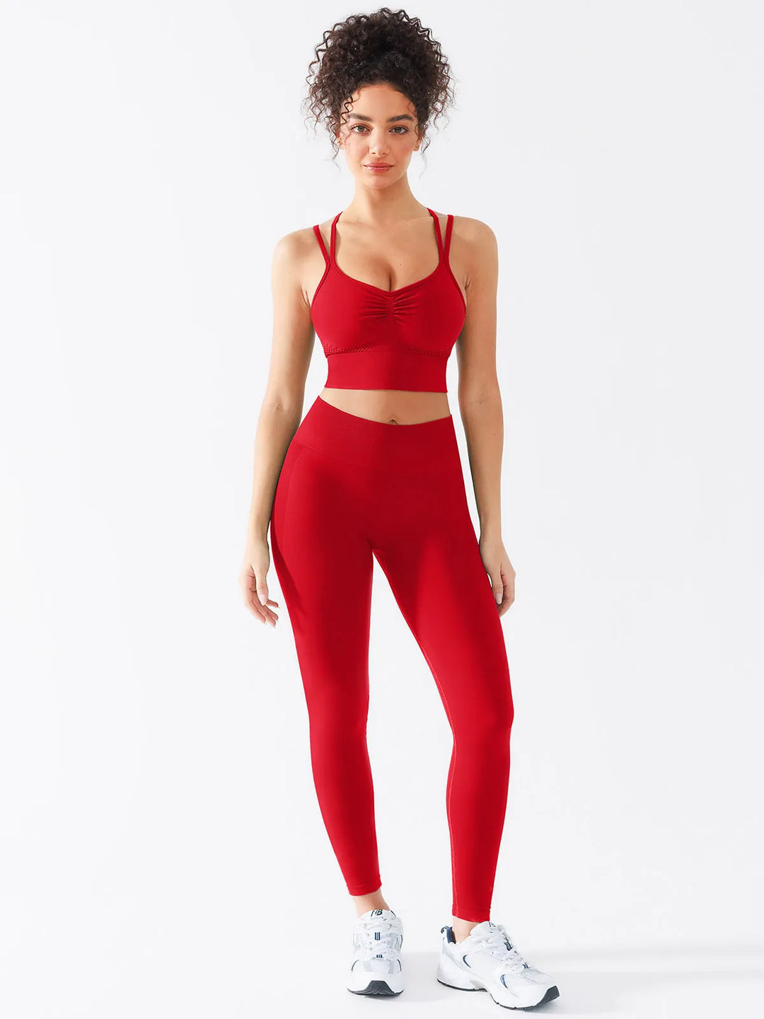 Butt Lifting Seamless Bra Scrunch Leggings Set