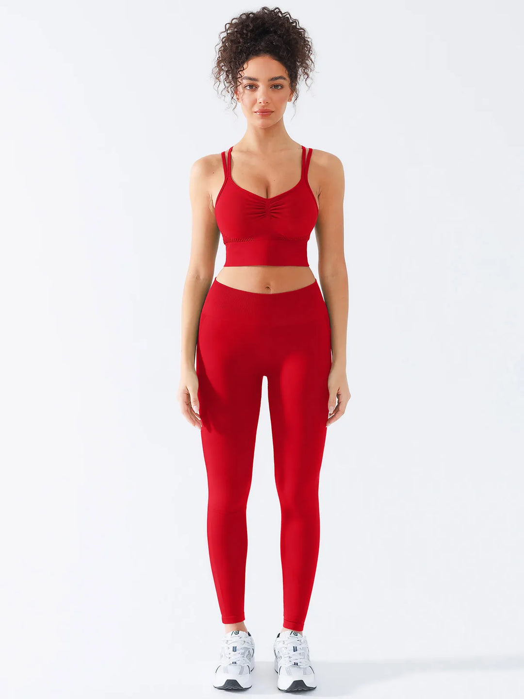 Butt Lifting Seamless Bra Scrunch Leggings Set