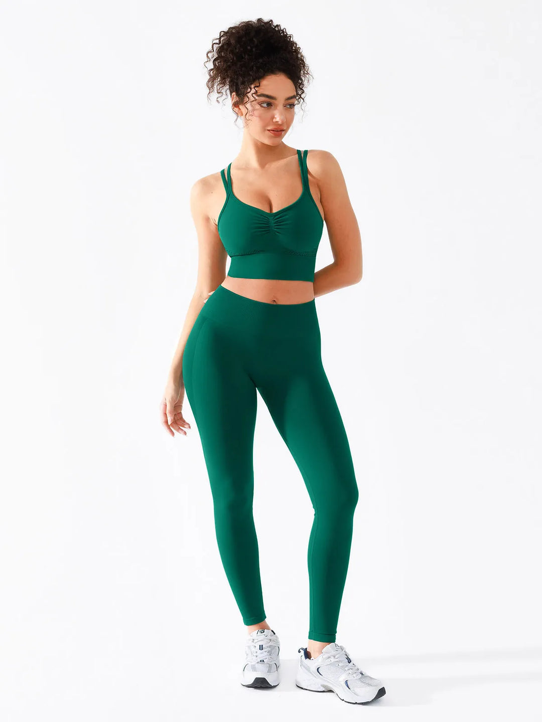 Butt Lifting Seamless Bra Scrunch Leggings Set