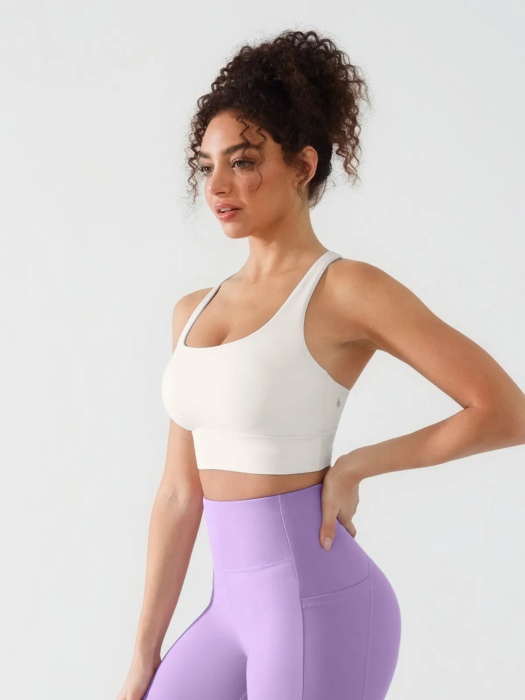 BRXL Crisscross Wide-Strap  Sports Bra
