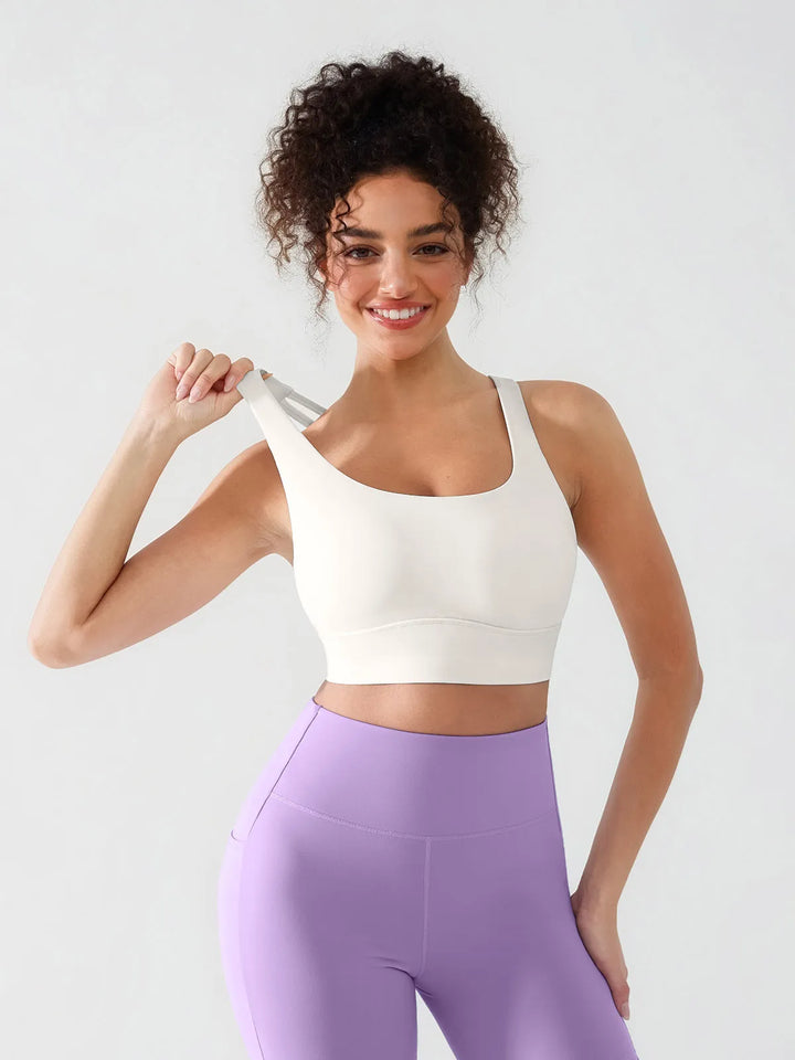 BRXL Crisscross Wide-Strap  Sports Bra