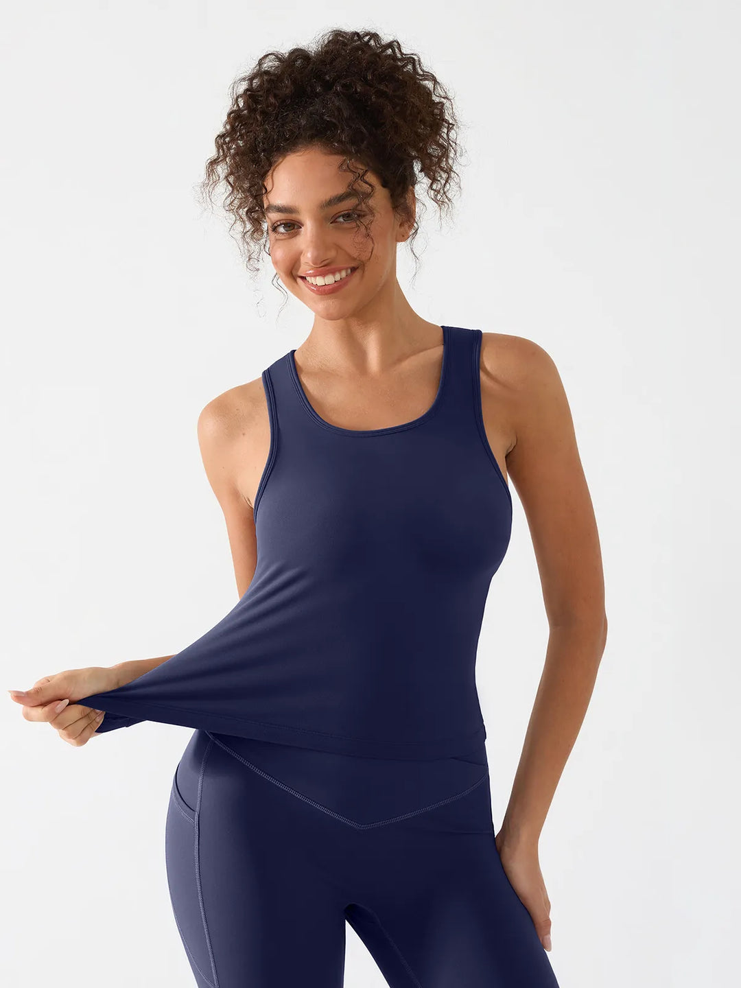 BrxlZero™ Yoga Racerback Tank Tops