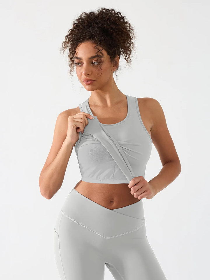 BrxlZero™ Yoga Racerback Tank Tops
