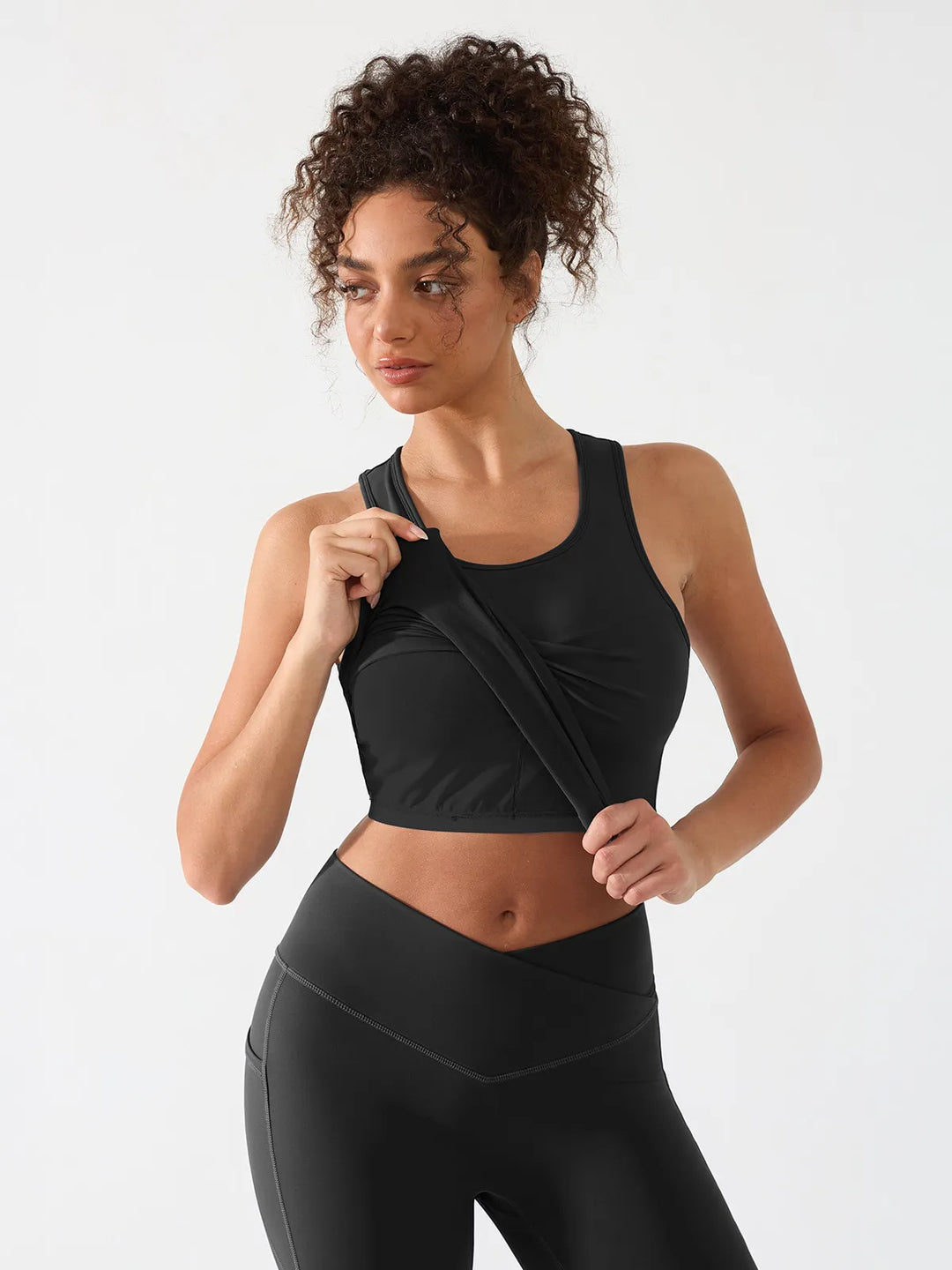 BrxlZero™ Yoga Racerback Tank Tops