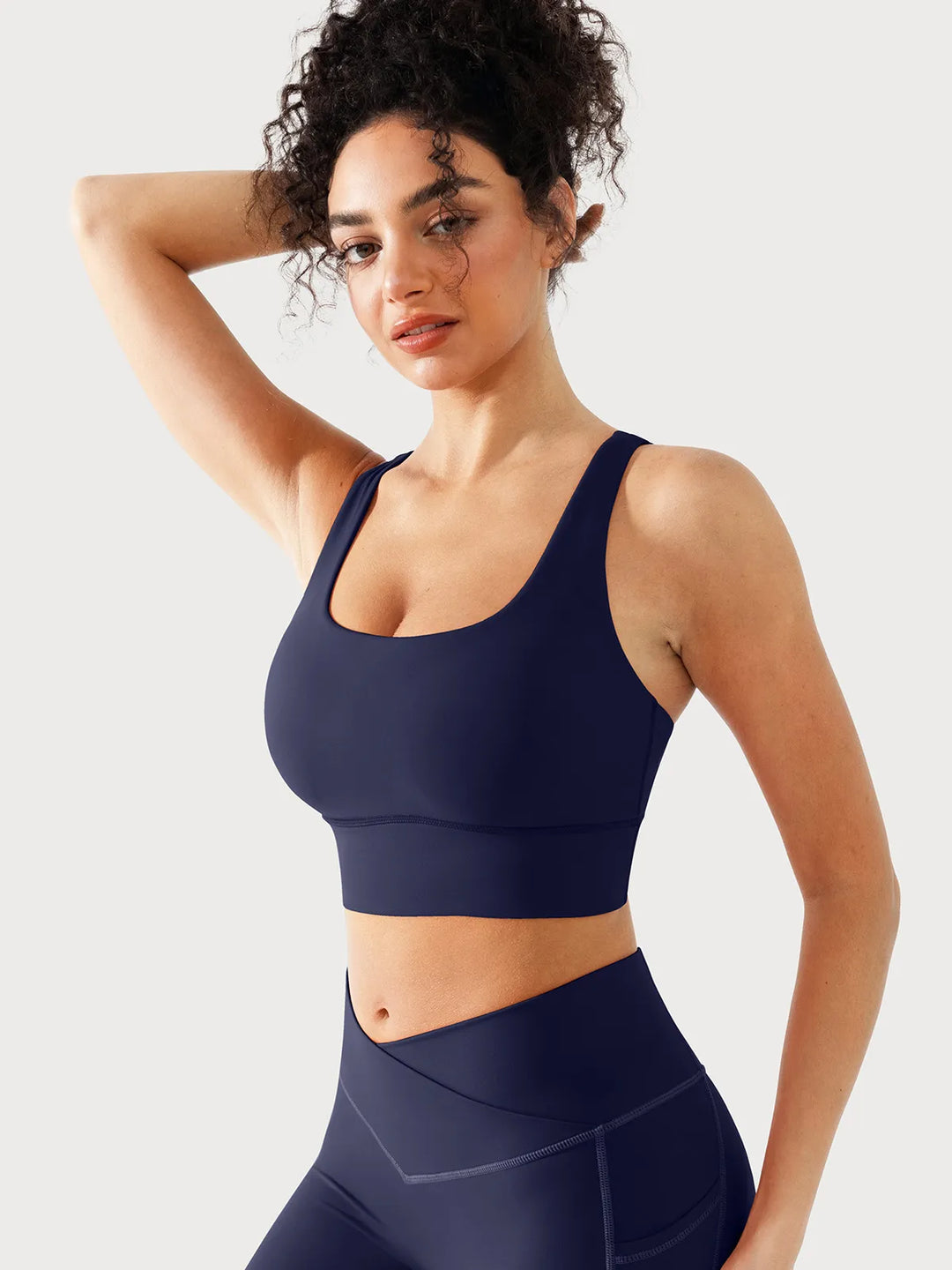 BRXL Crisscross Wide-Strap  Sports Bra