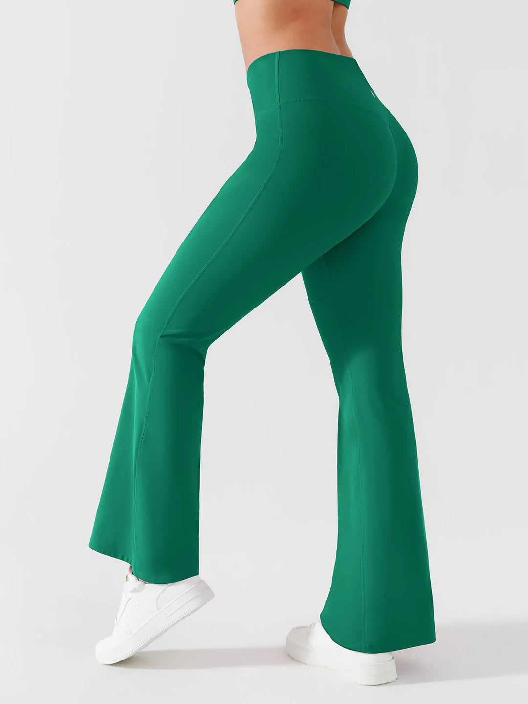 Crossover Flared Yoga Pants