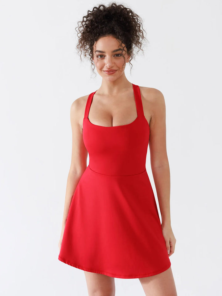 Criss Cross Back Tennis Dress
