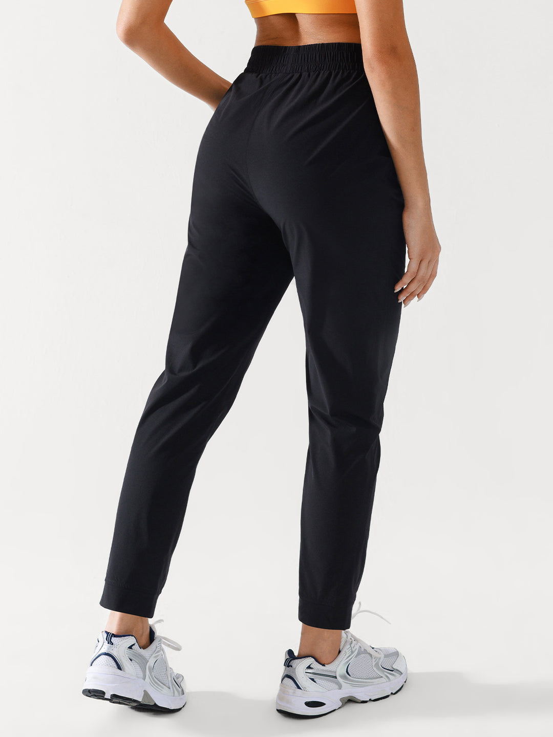Women's Tapered Pants with Side Pockets