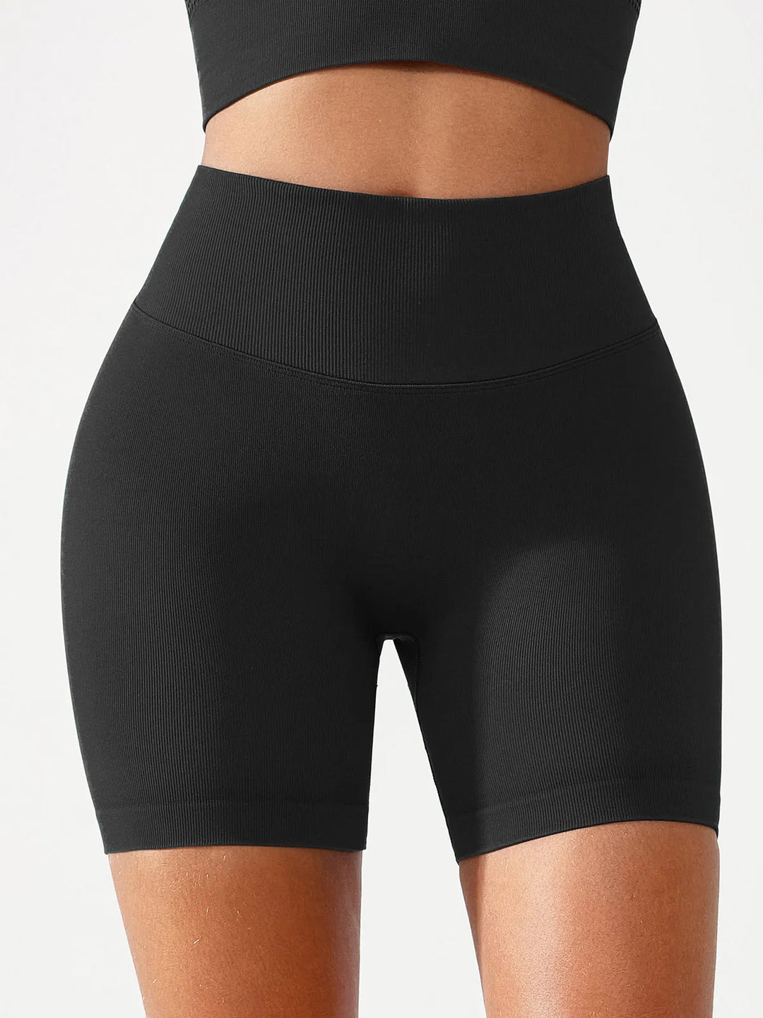 BrxlGrit™ Seamless Scrunch Butt Workout Shorts
