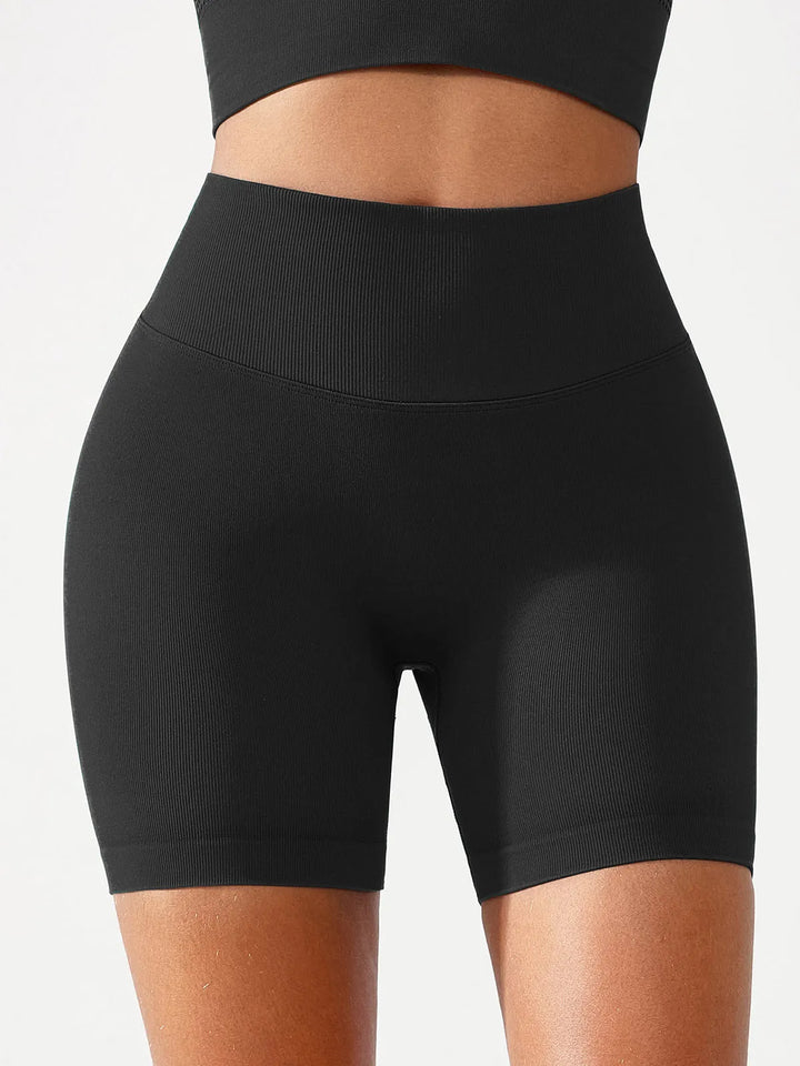 BrxlGrit™ Seamless Scrunch Butt Workout Shorts