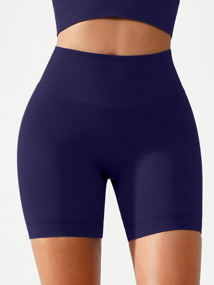 BrxlGrit™ Seamless Scrunch Butt Workout Shorts