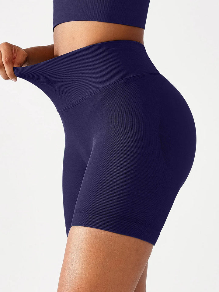 BrxlGrit™ Seamless Scrunch Butt Workout Shorts