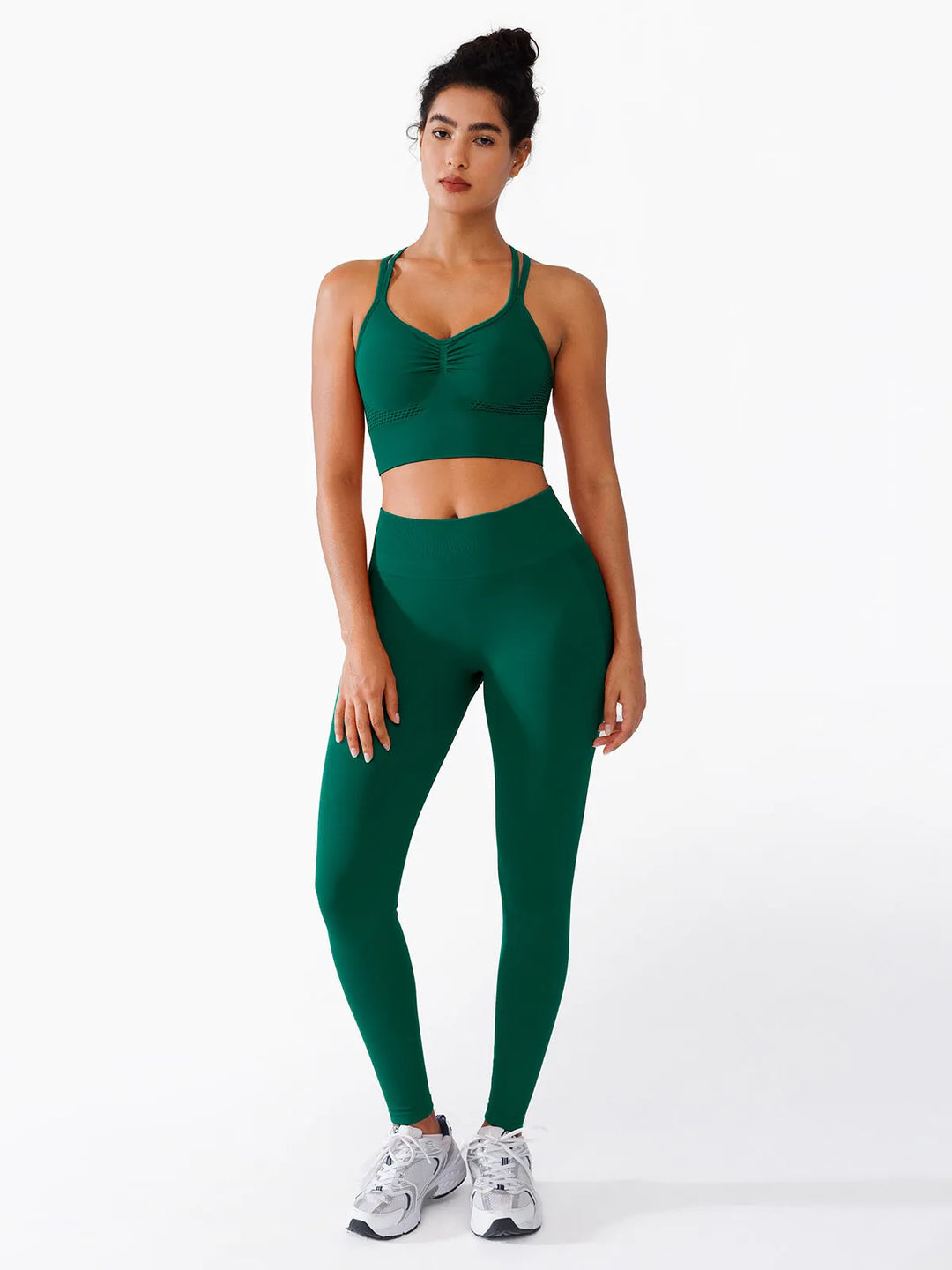 Butt Lifting Seamless Bra Scrunch Leggings Set