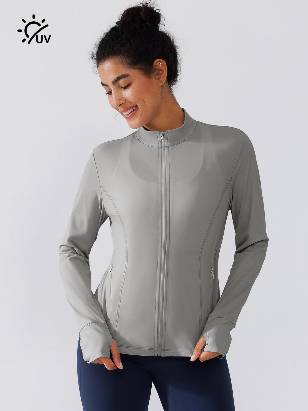 Lightweight Workout Zip Up Jacket