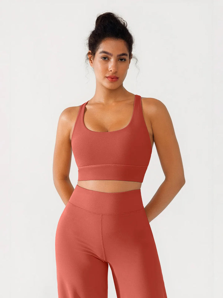 BRXL Crisscross Wide-Strap  Sports Bra