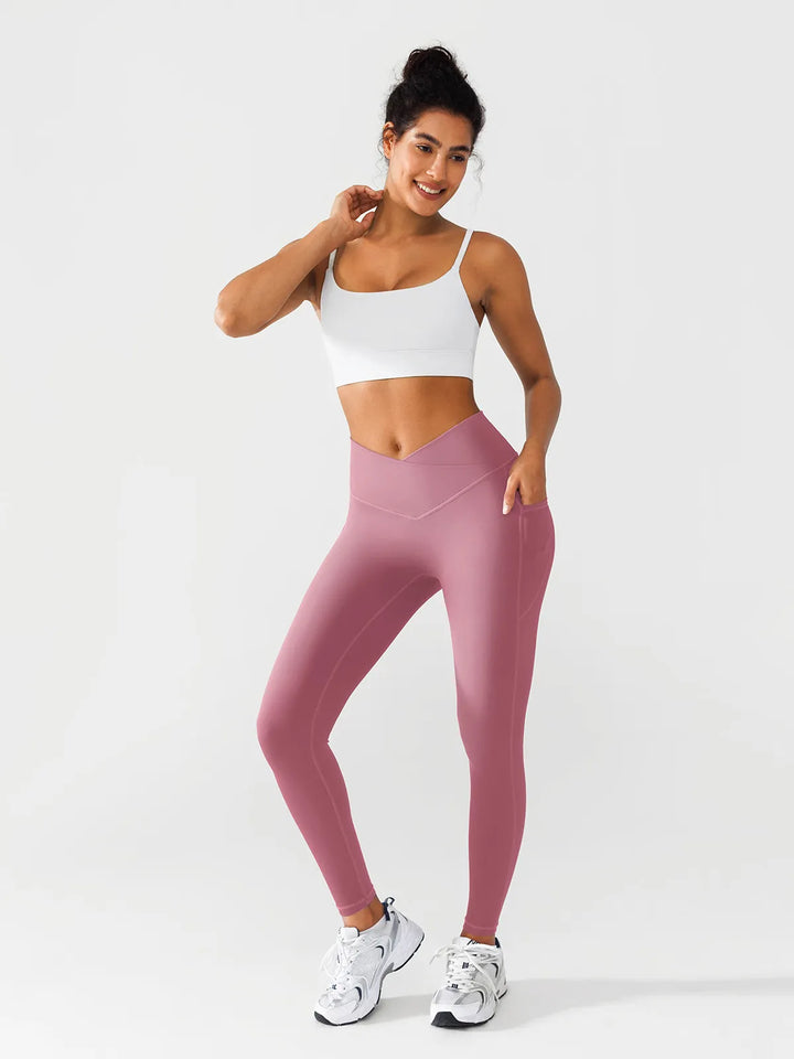 BRXL Crossover Waist Butt Scrunch Leggings