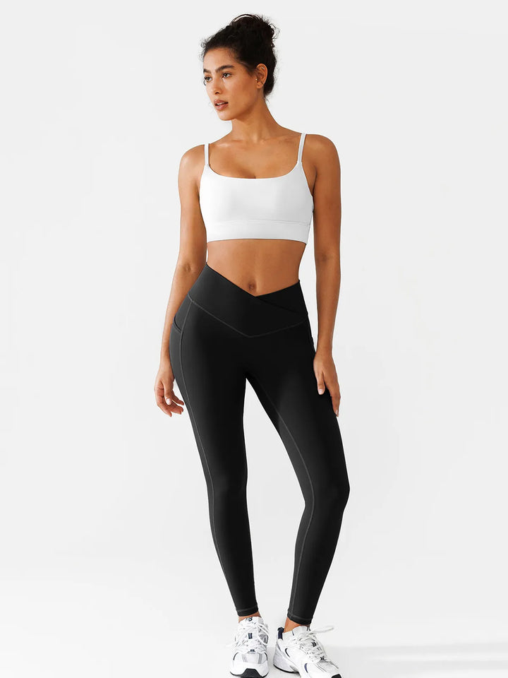 BRXL Crossover Waist Butt Scrunch Leggings