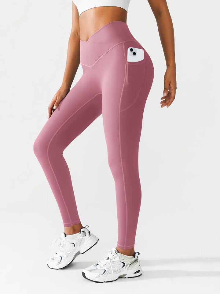 BRXL Crossover Waist Butt Scrunch Leggings