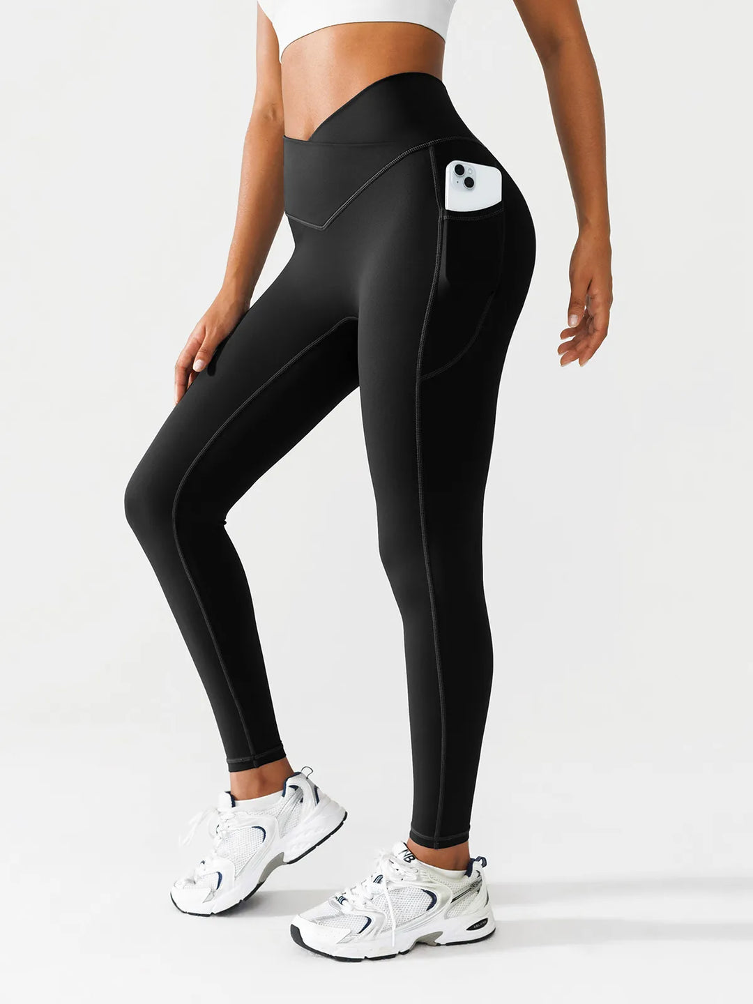 BRXL Crossover Waist Butt Scrunch Leggings