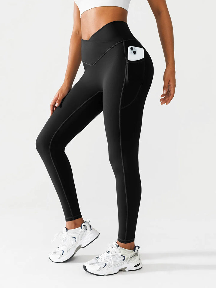 BRXL Crossover Waist Butt Scrunch Leggings