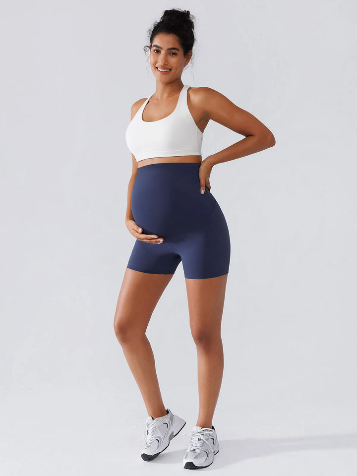 CurveLift Maternity Biker Shorts