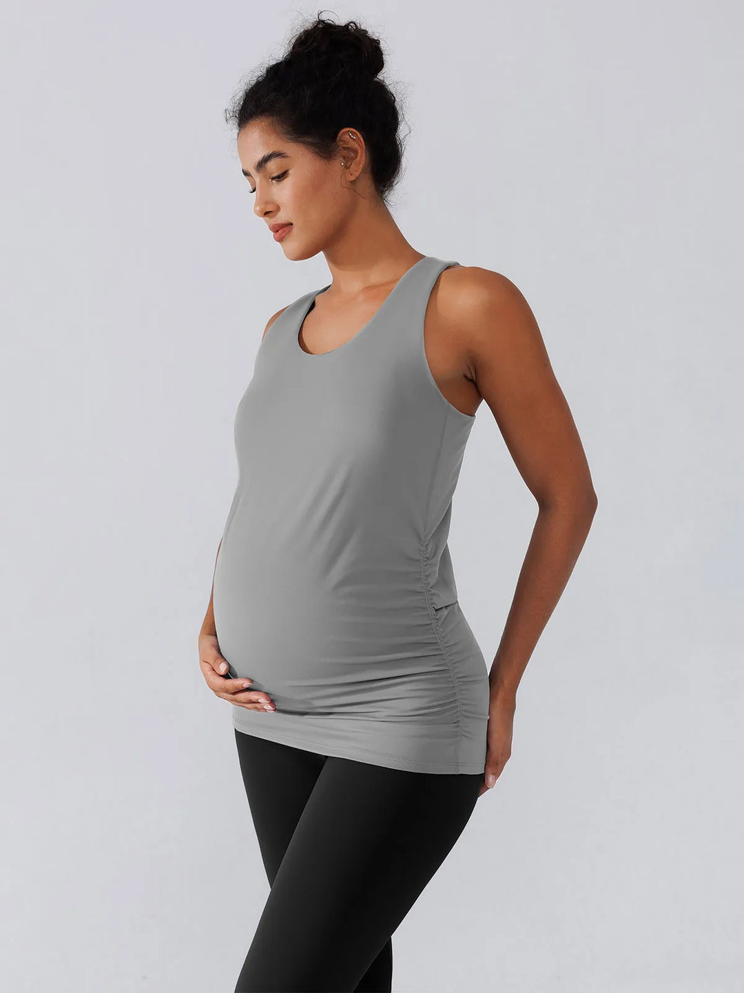 Maternity Tank Tops with Shelf Bra