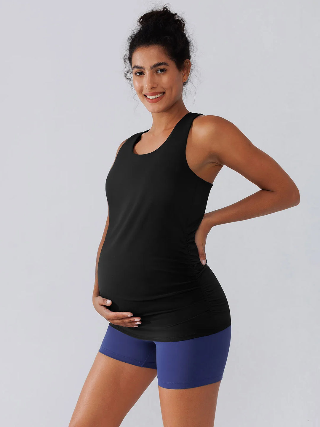 Maternity Tank Tops with Shelf Bra
