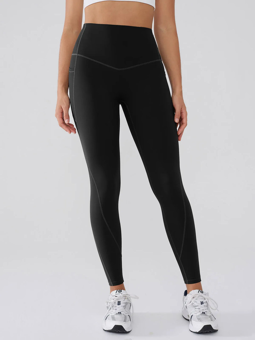 BrxlGrit™ Tummy Control High Waisted Workout Leggings with Pockets