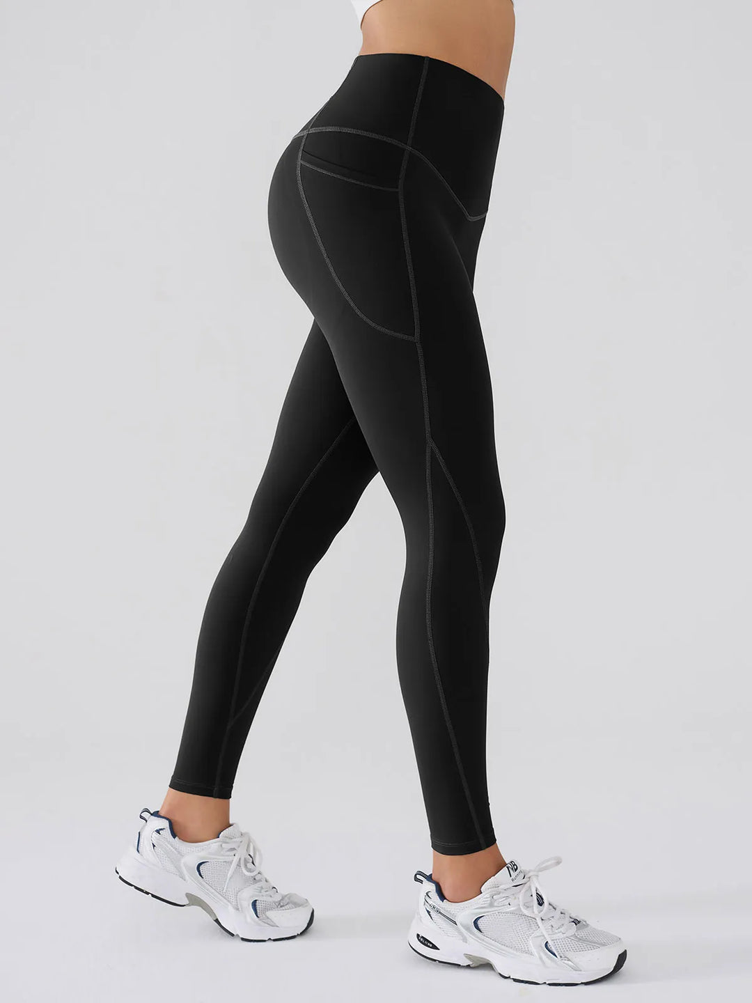 BrxlGrit™ Tummy Control High Waisted Workout Leggings with Pockets
