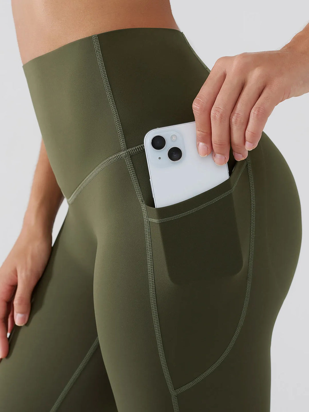 BrxlGrit™ Tummy Control High Waisted Workout Leggings with Pockets