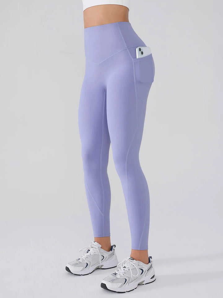 BrxlGrit™ Tummy Control High Waisted Workout Leggings with Pockets