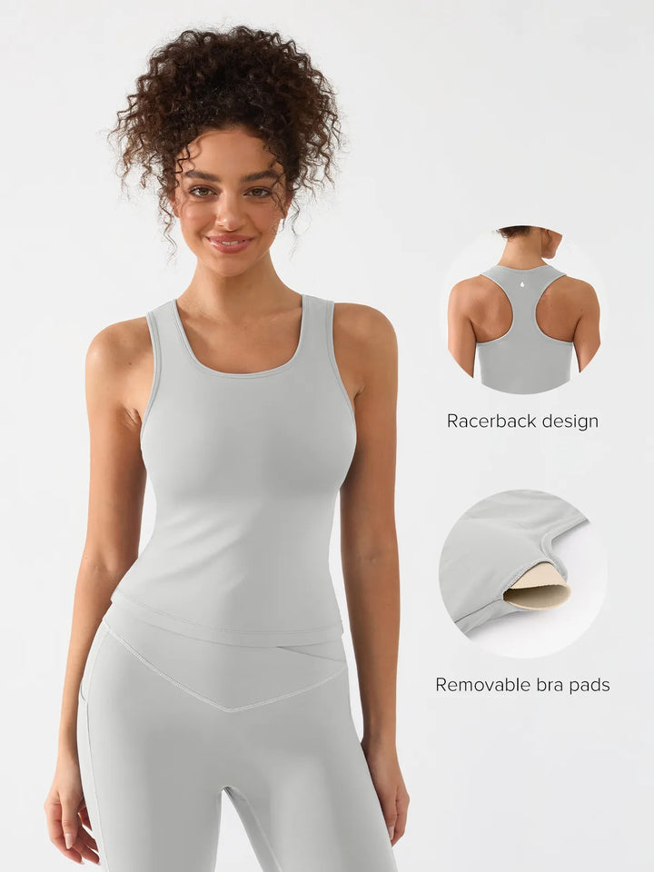 BrxlZero™ Yoga Racerback Tank Tops