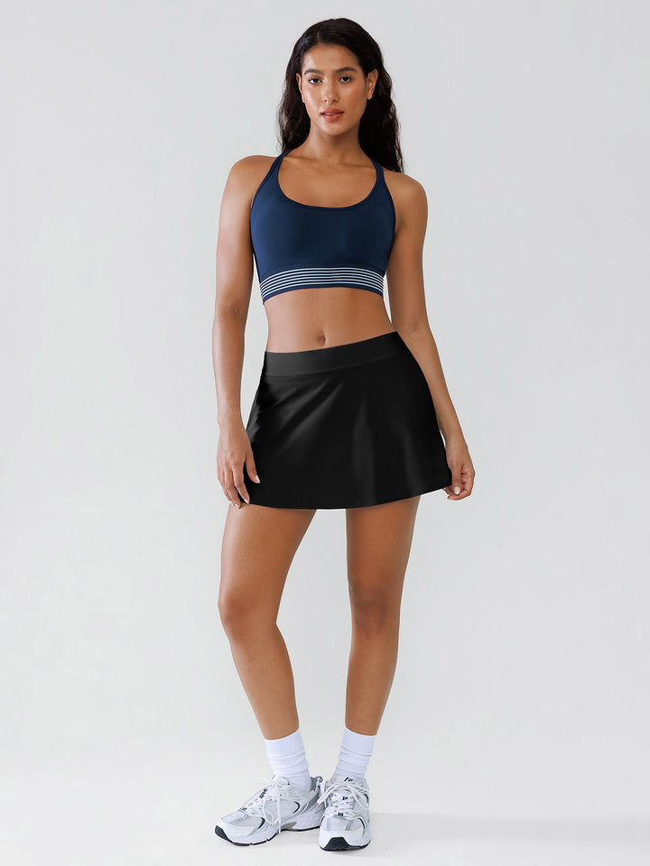 Flowy Athletic Skirt with Shorts