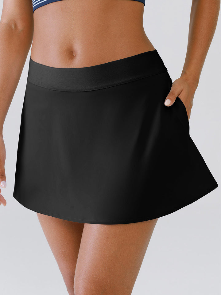 Flowy Athletic Skirt with Shorts