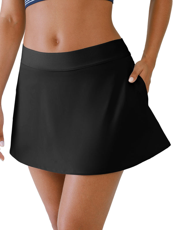 Flowy Athletic Skirt with Shorts