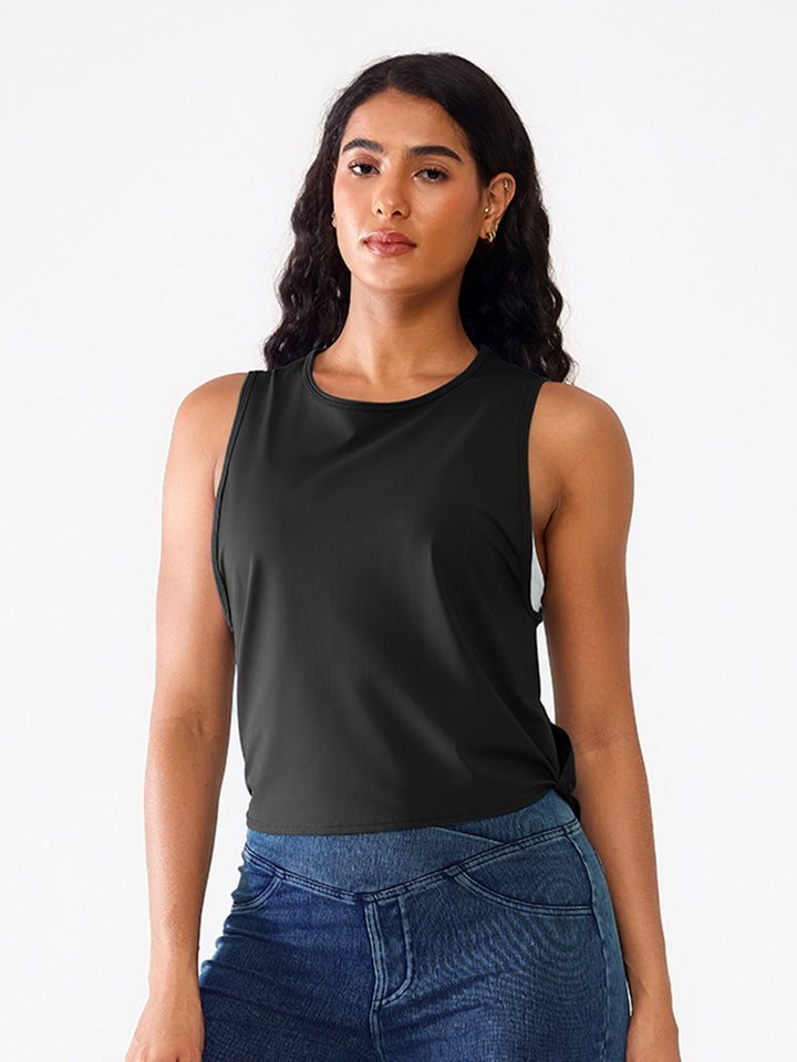 Athletic Crop Tank Top For Women