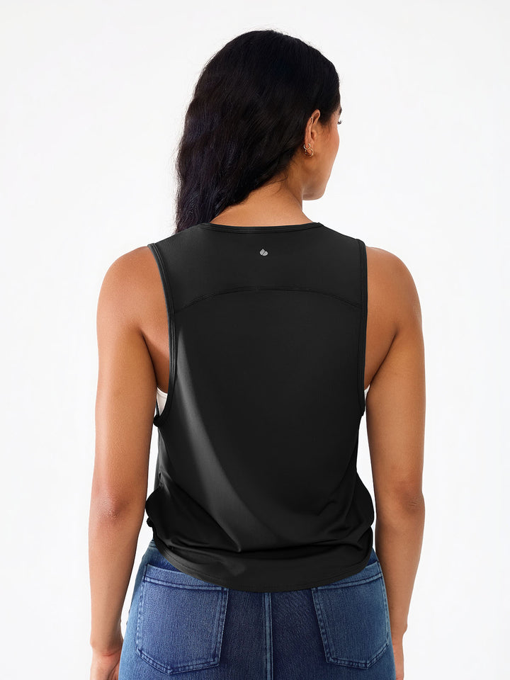 Athletic Crop Tank Top For Women