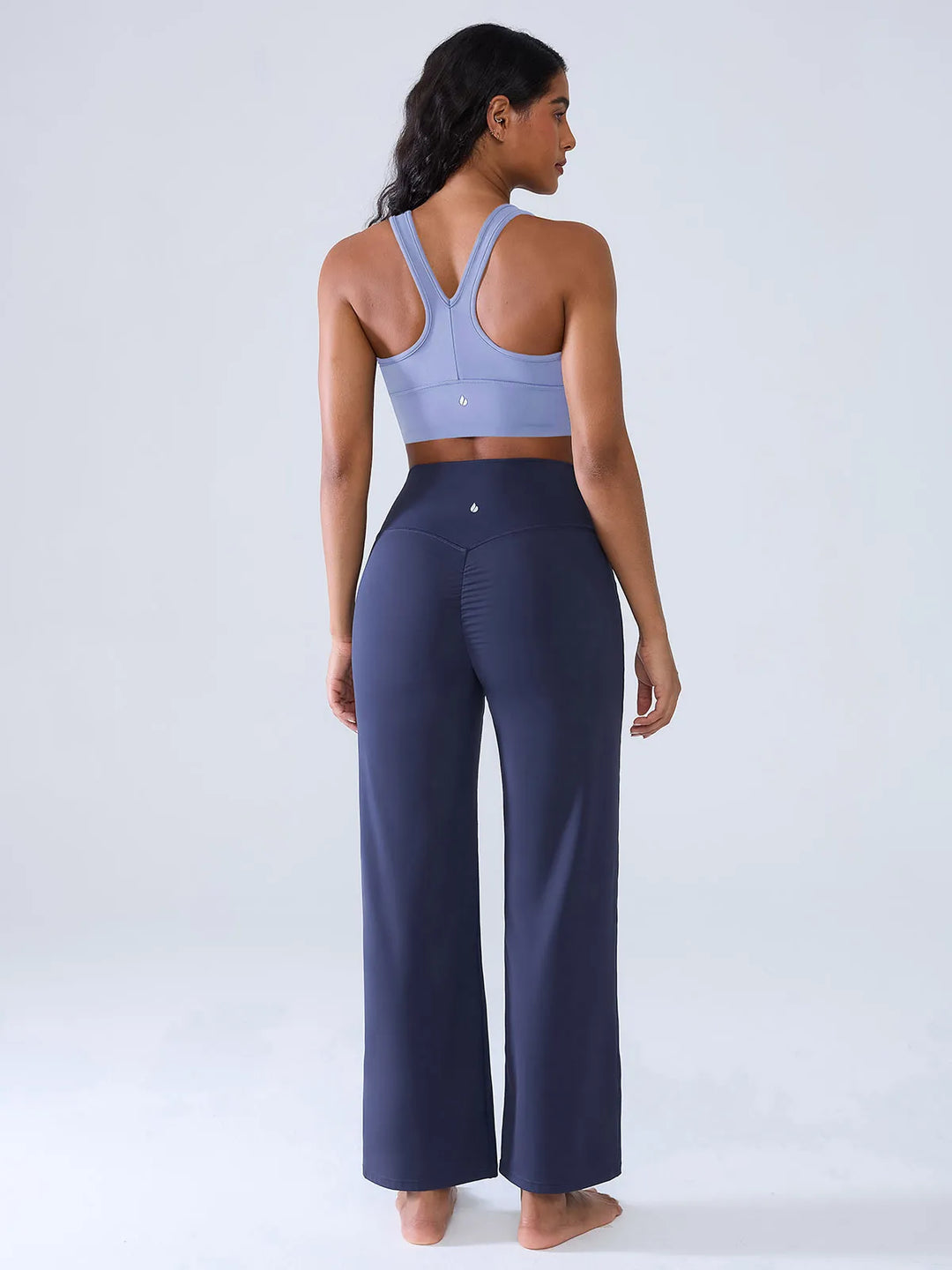 Racerback V Neck Yoga Sports Bra